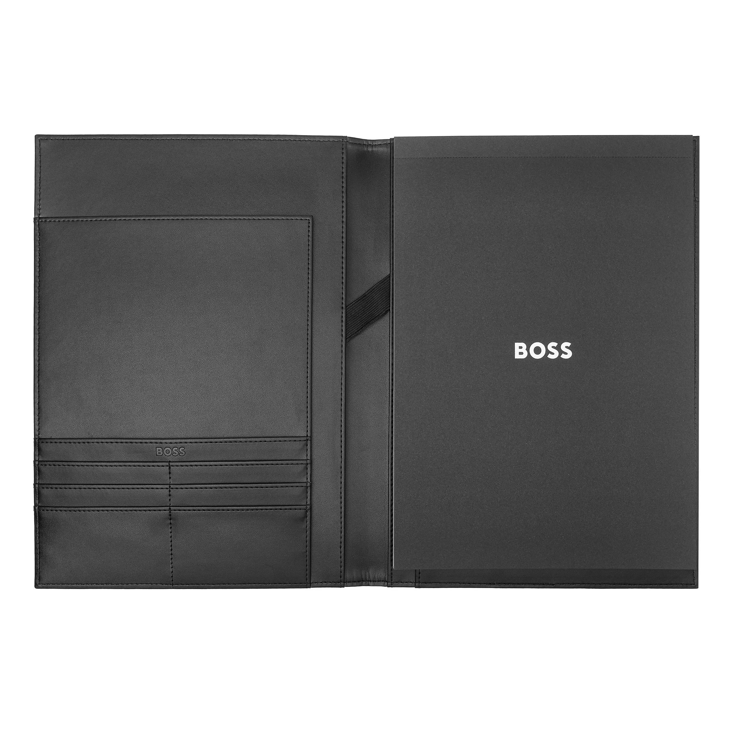 Папка для документов Hugo Boss Monogram HDF412A A4 черная купить,99000