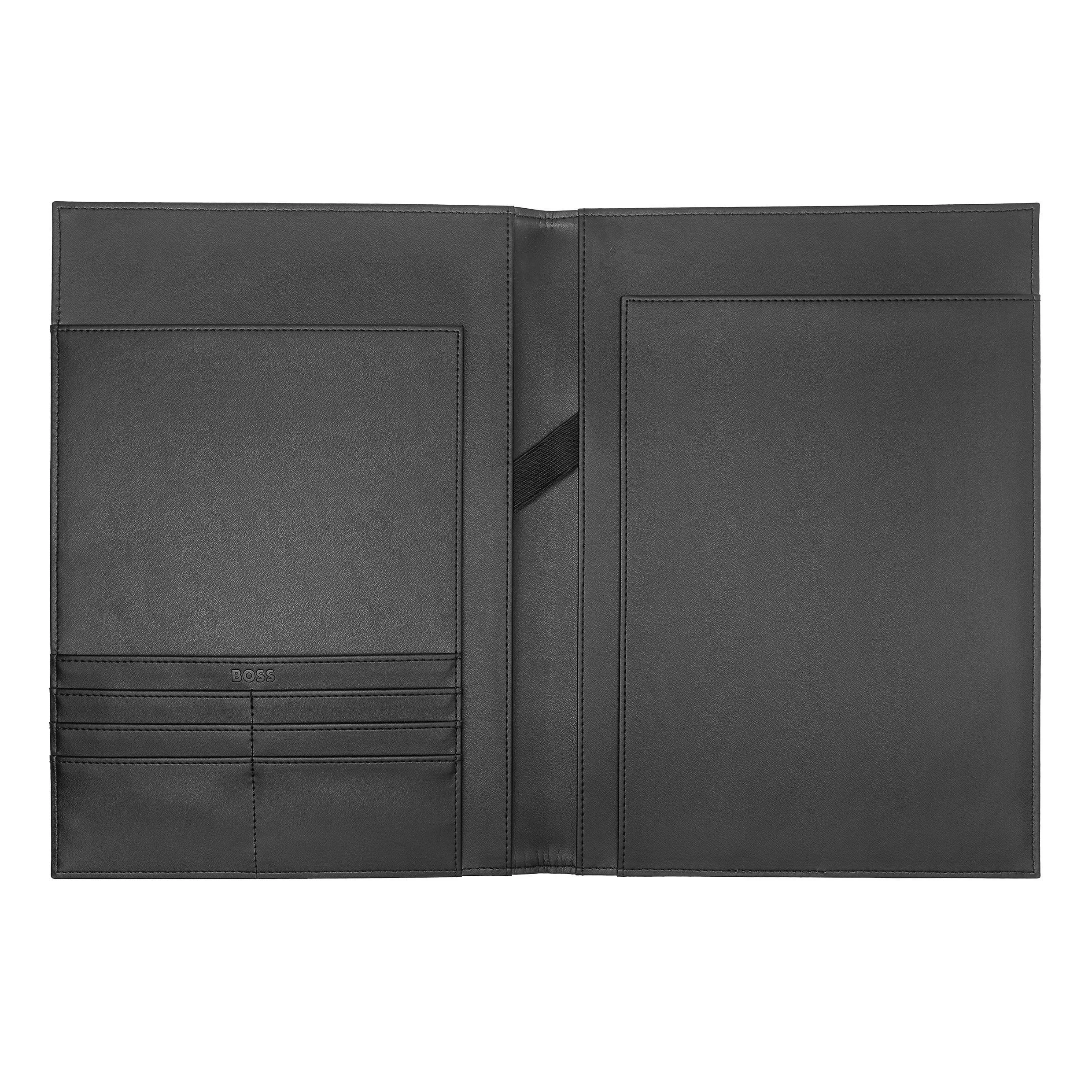 Папка для документов Hugo Boss Monogram HDF412A A4 черная купить,99000