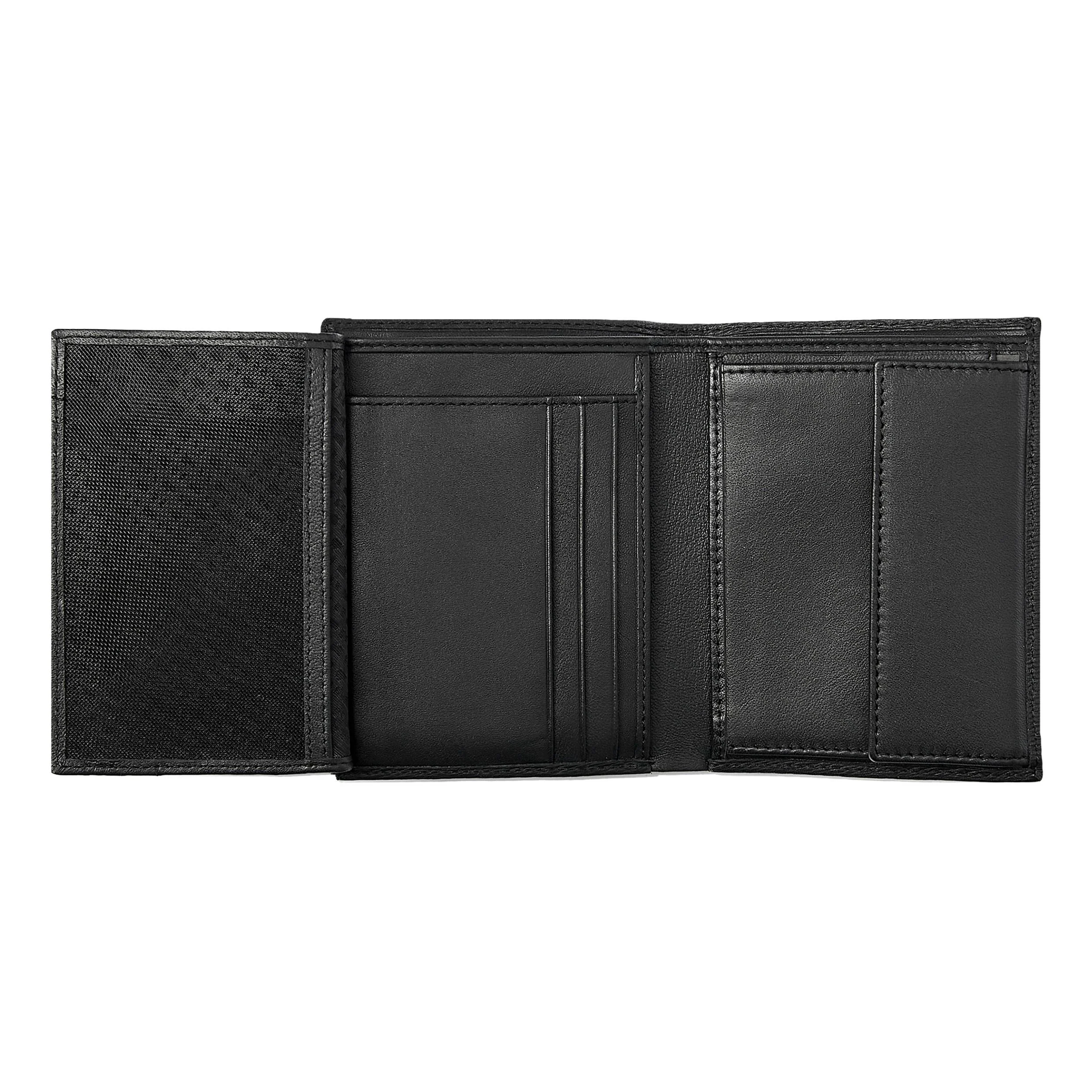 Портмоне Hugo Boss Iconic HLO421A черное купить,89000
