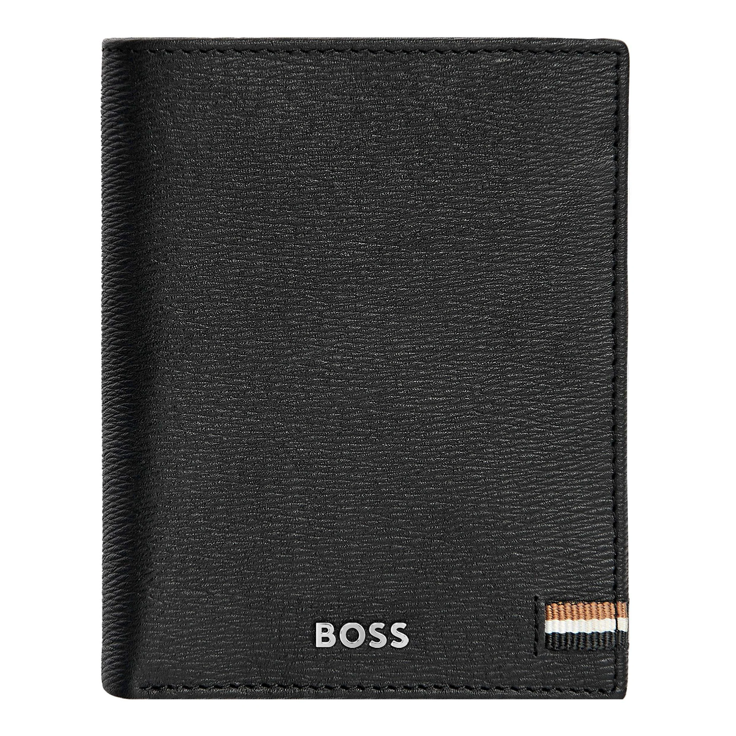 Портмоне Hugo Boss Iconic HLO421A черное купить,89000