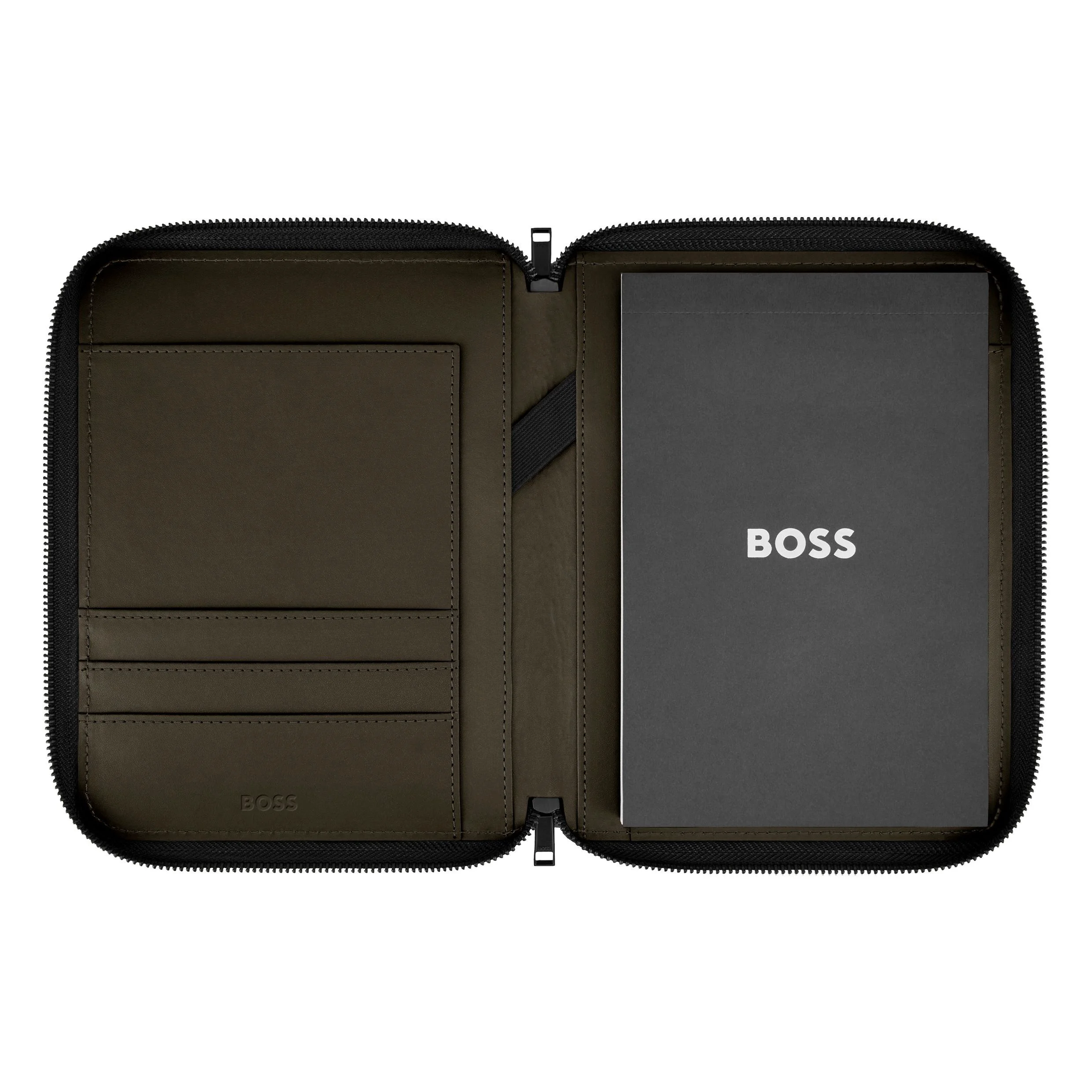 Папка для документов Hugo Boss Varsity HTM612T A5 темно-зеленая купить,97000
