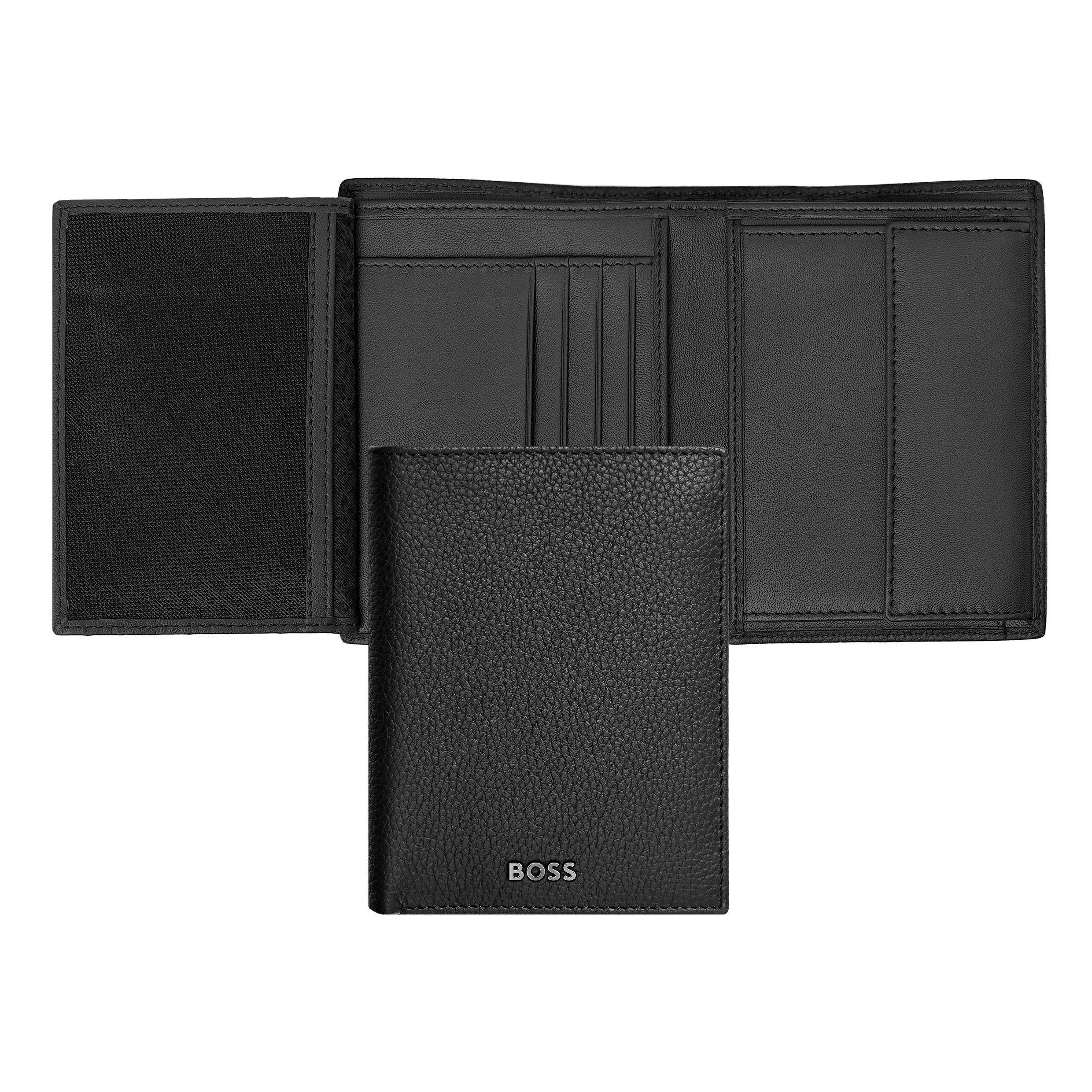 Портмоне Hugo Boss Classic Grained HLO416A черное купить,89000