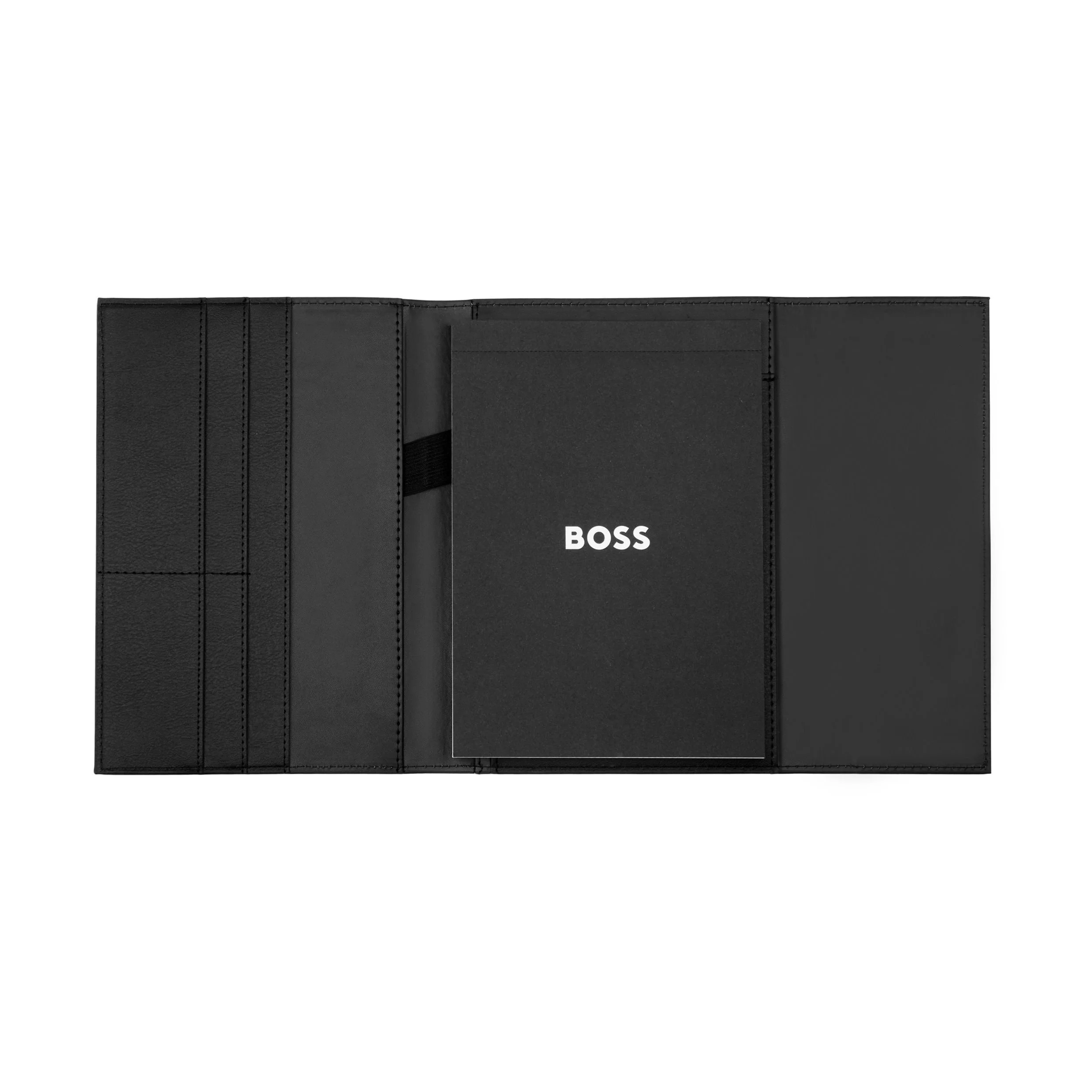 Папка для документов Hugo Boss Double B HDM519D A5 черная купить,89000