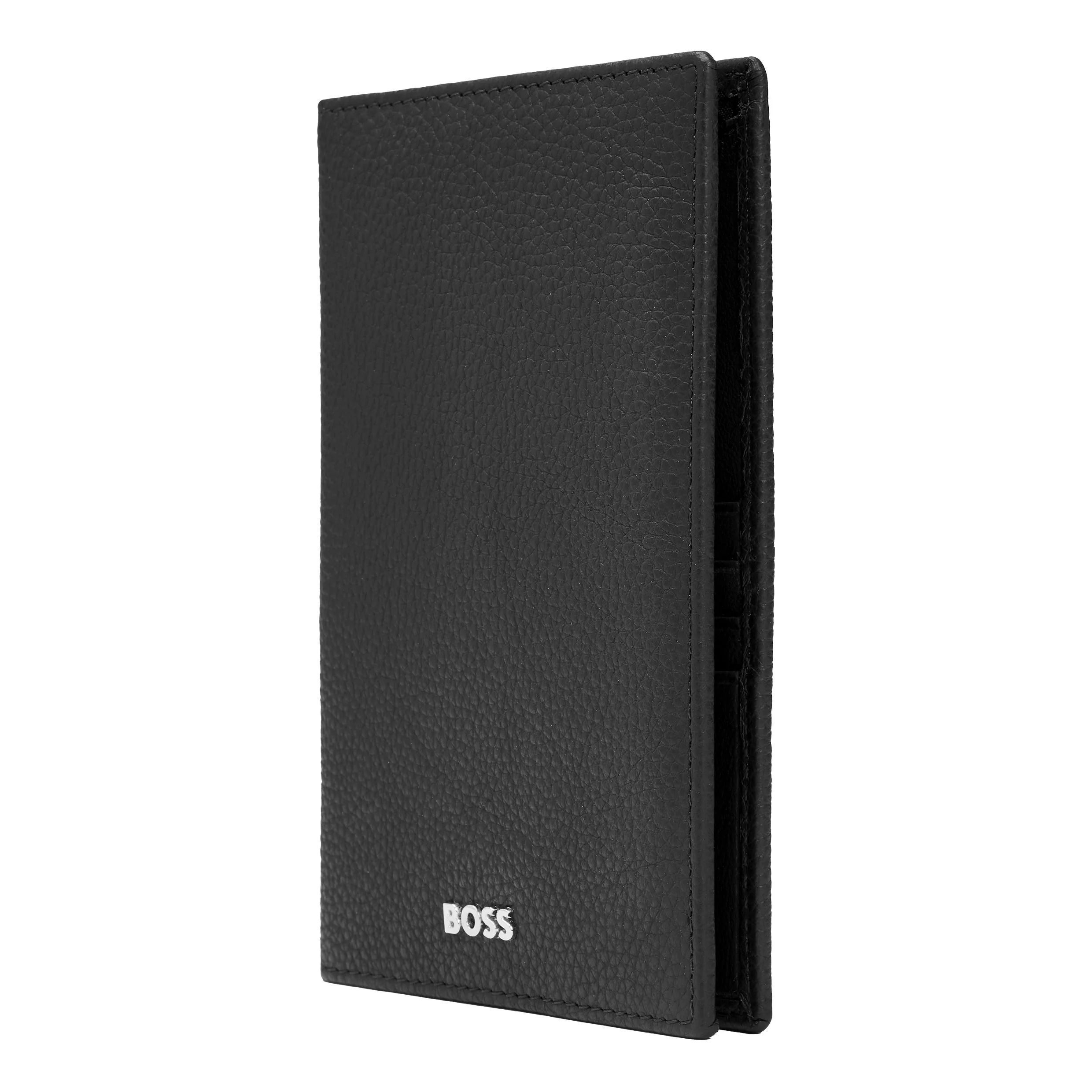 Обложка для паспорта Hugo Boss Classic Grained HLP416A черная купить,69000