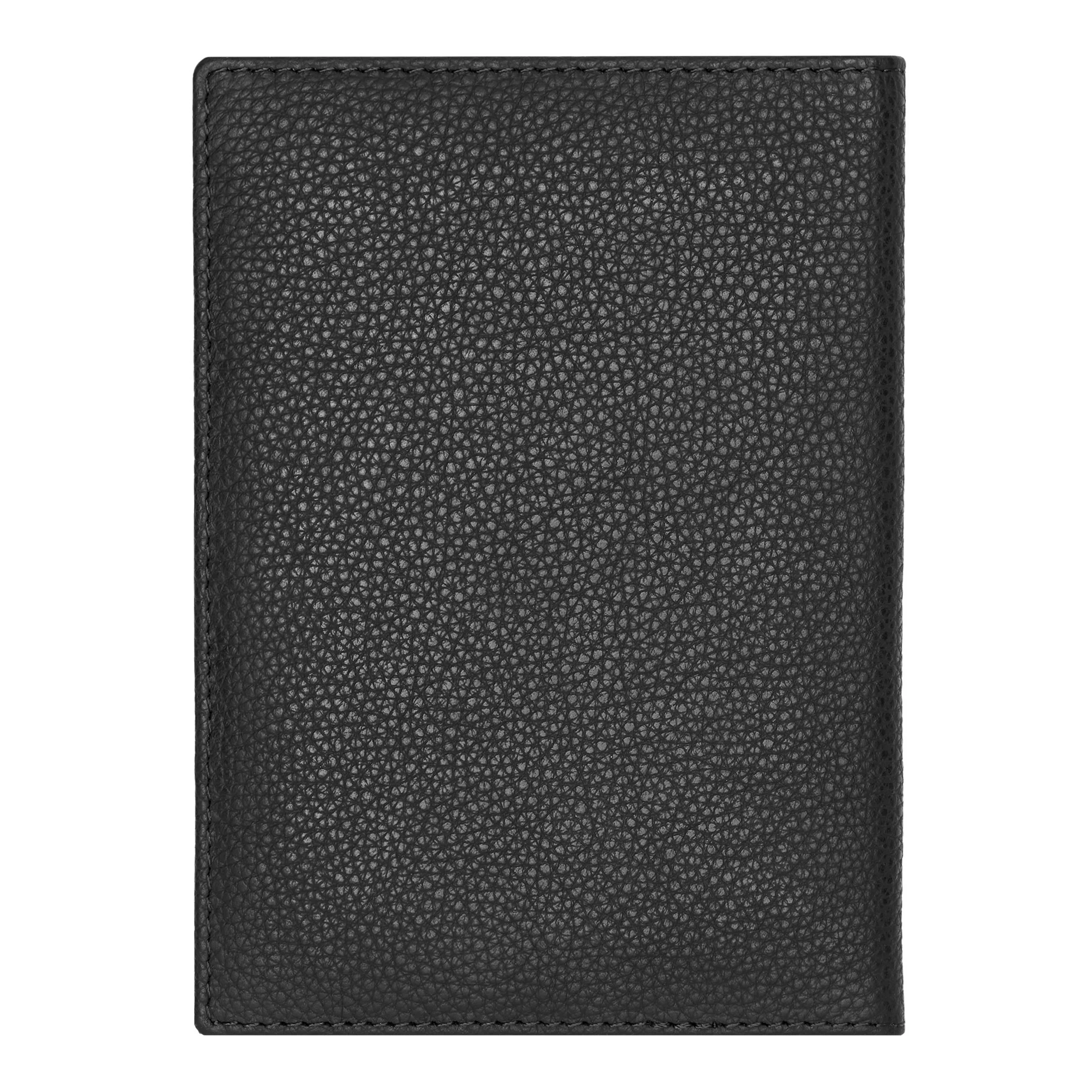 Обложка для паспорта Hugo Boss Classic Grained HLP416A черная купить,69000