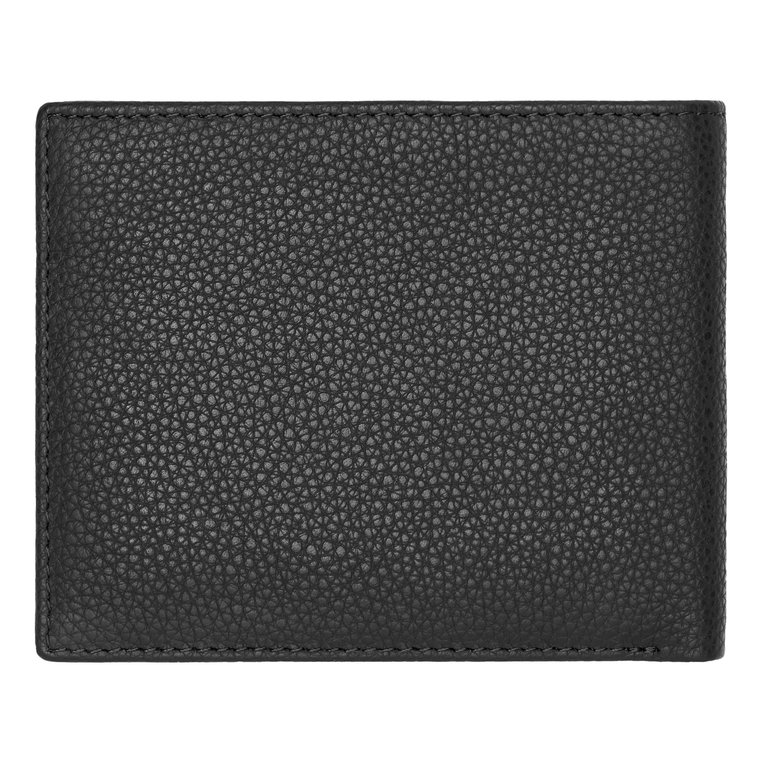 Портмоне Hugo Boss Classic Grained HLY416A с клапаном черное купить,89000