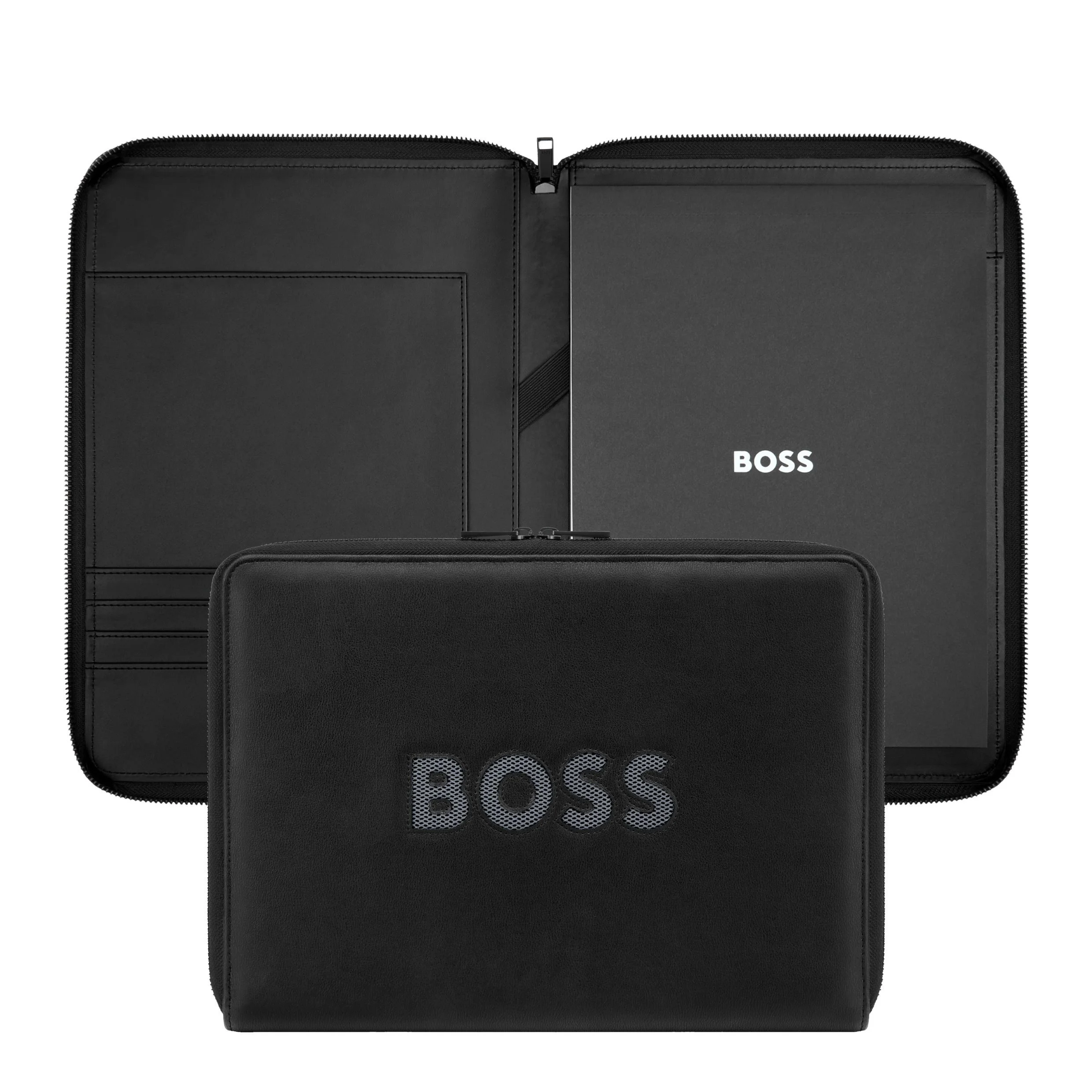 Папка для документов Hugo Boss Cut Out HTA613H A4 черно-серая купить,118000