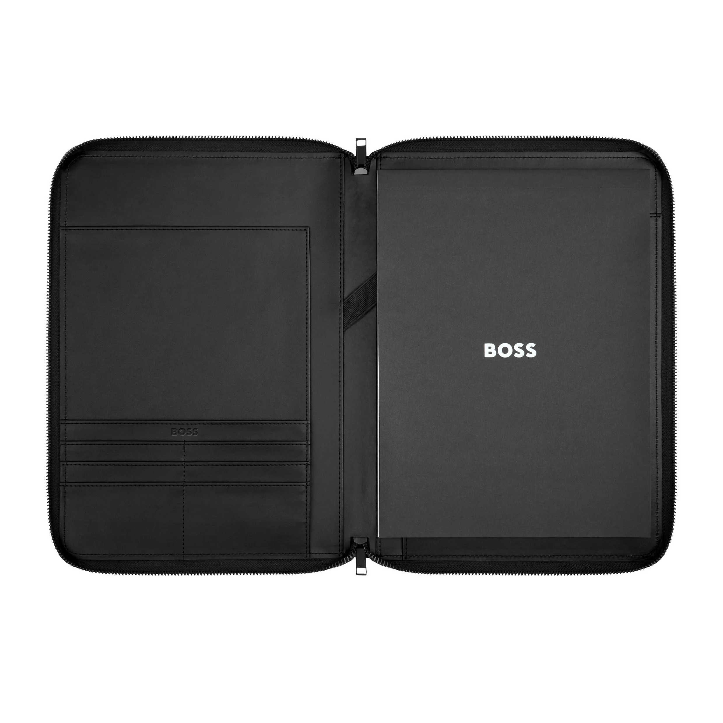 Папка для документов Hugo Boss Cut Out HTA613H A4 черно-серая купить,118000