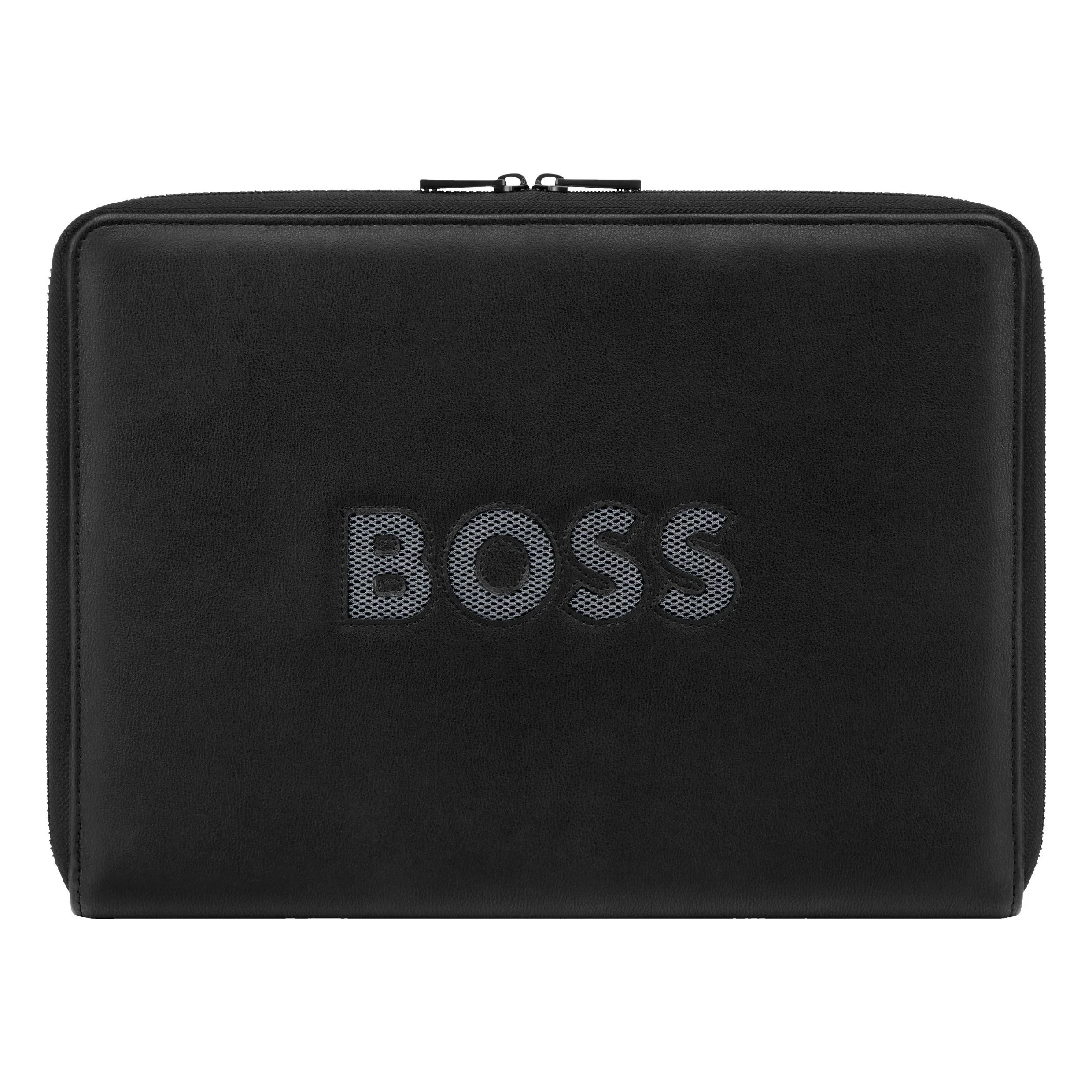 Папка для документов Hugo Boss Cut Out HTA613H A4 черно-серая купить,118000