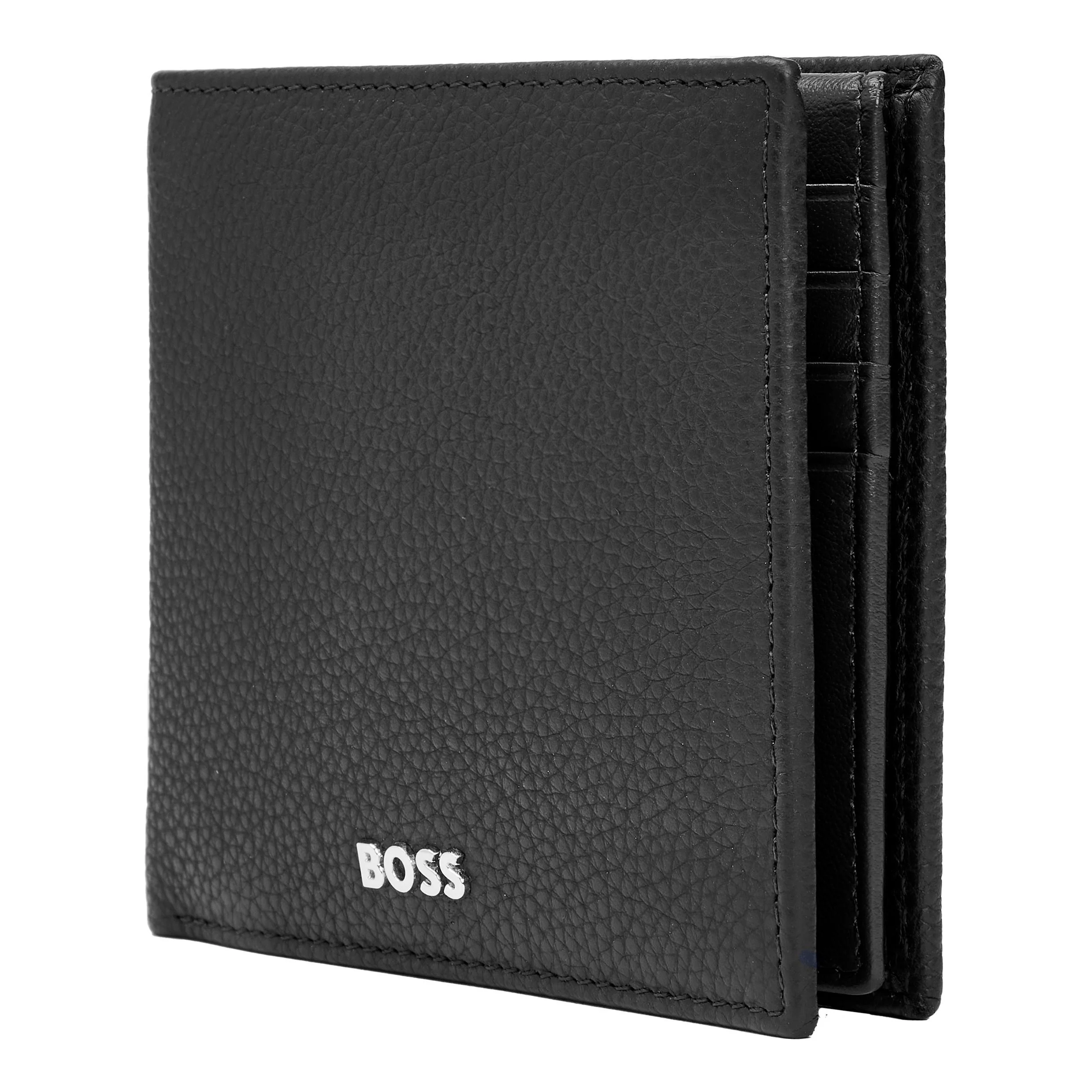 Портмоне Hugo Boss Classic Grained HLY416A с клапаном черное купить,89000