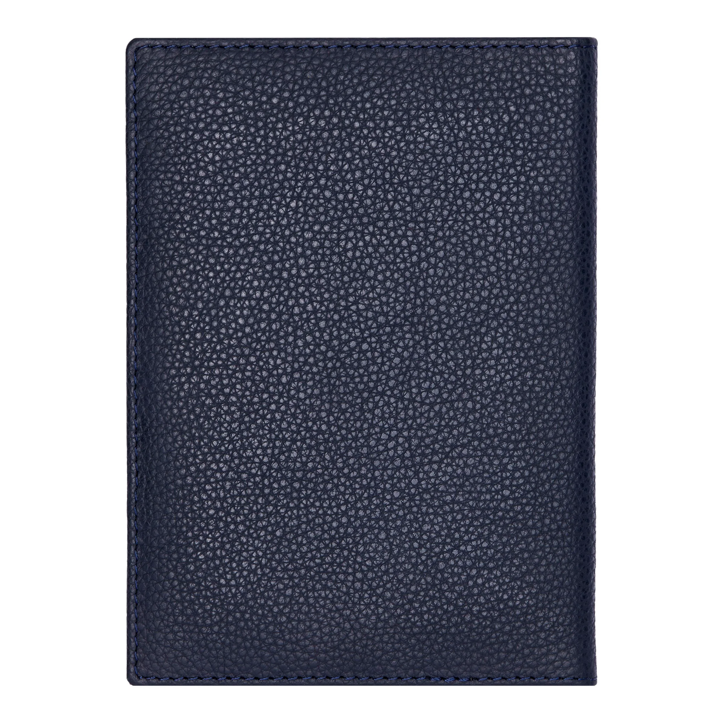 Обложка для паспорта Hugo Boss Classic Grained HLP416N темно-синяя купить,69000
