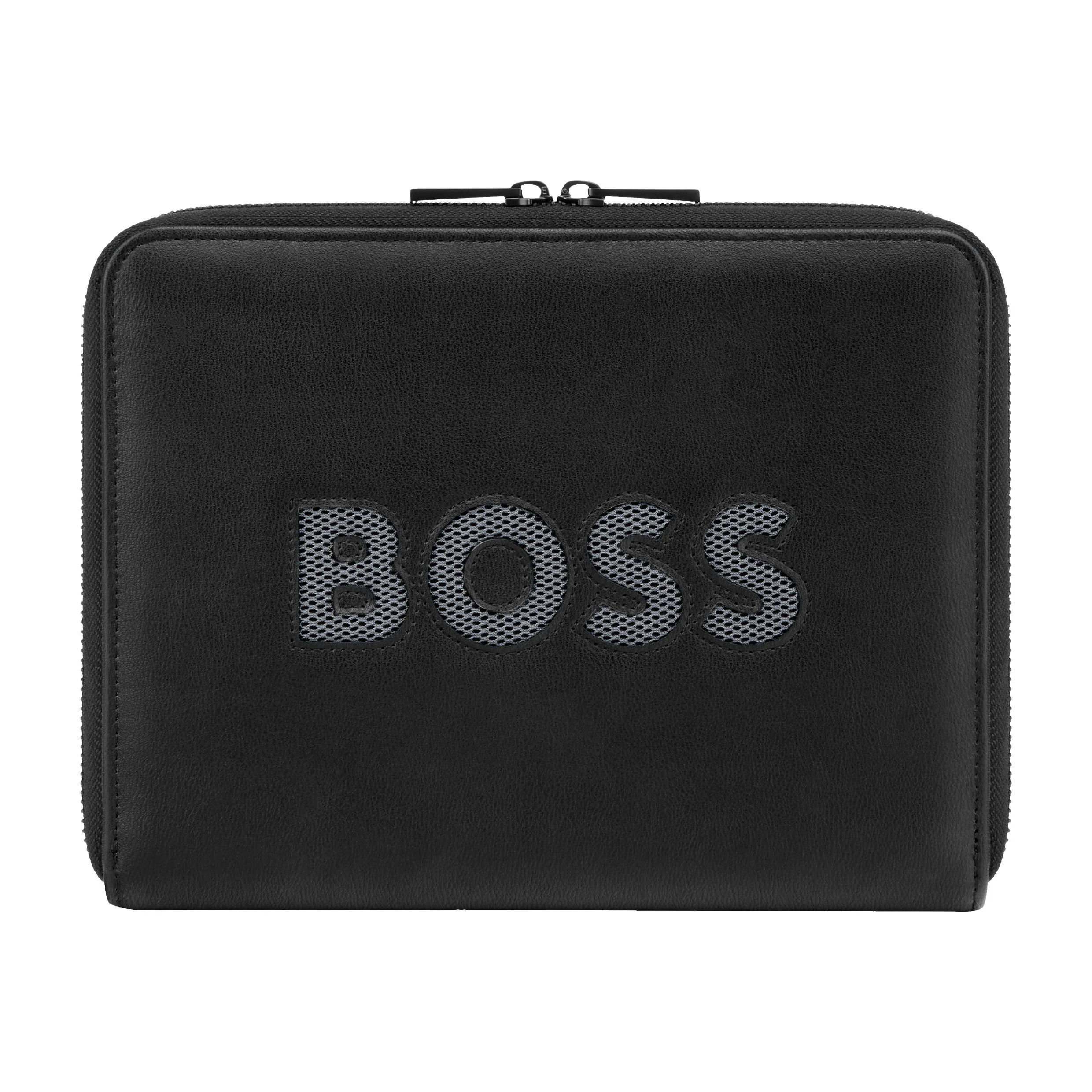 Папка для документов Hugo Boss Cut Out HTM613H A5 черно-серая купить,97000