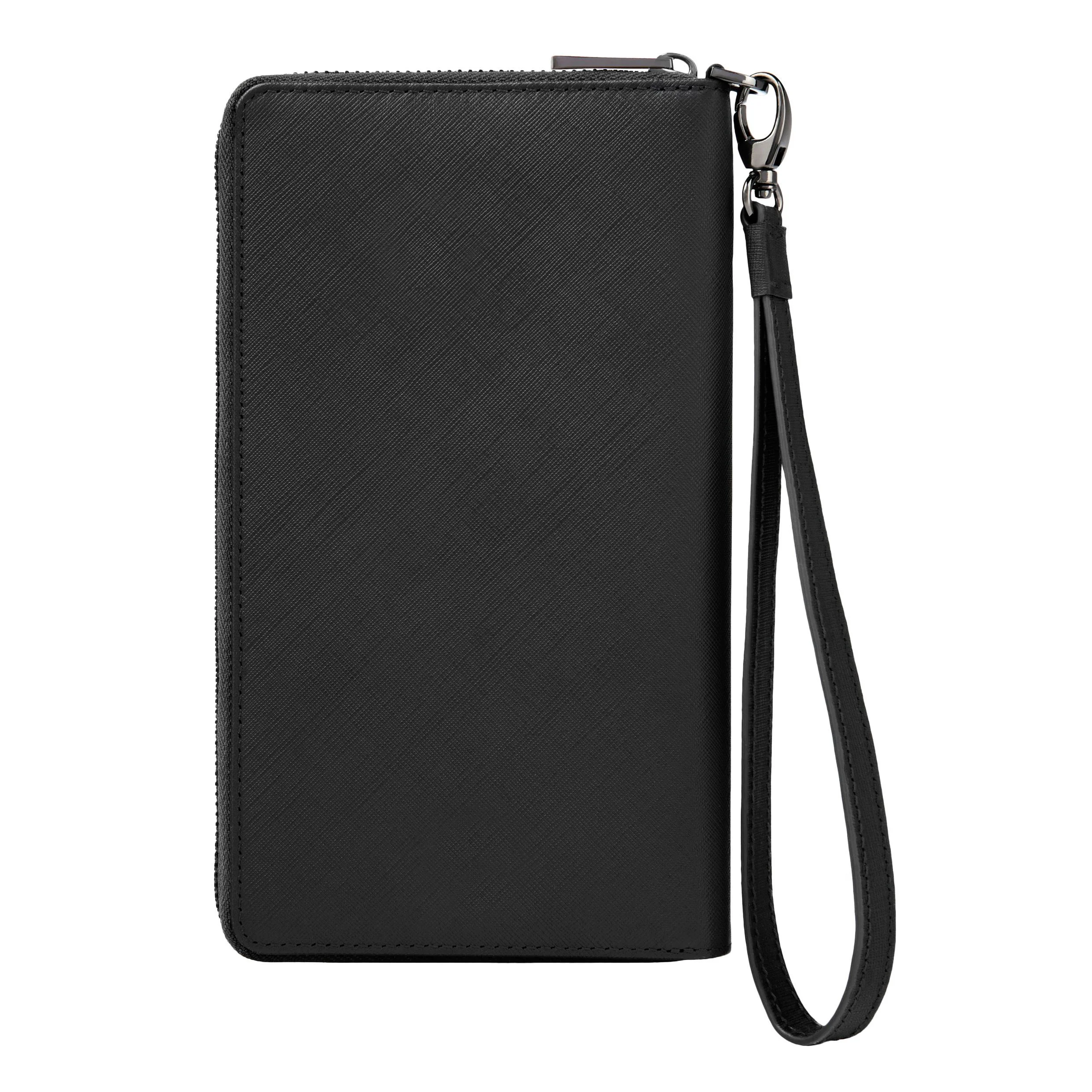 Портмоне Hugo Boss Double B Saffiano HLL526A черное купить,134900