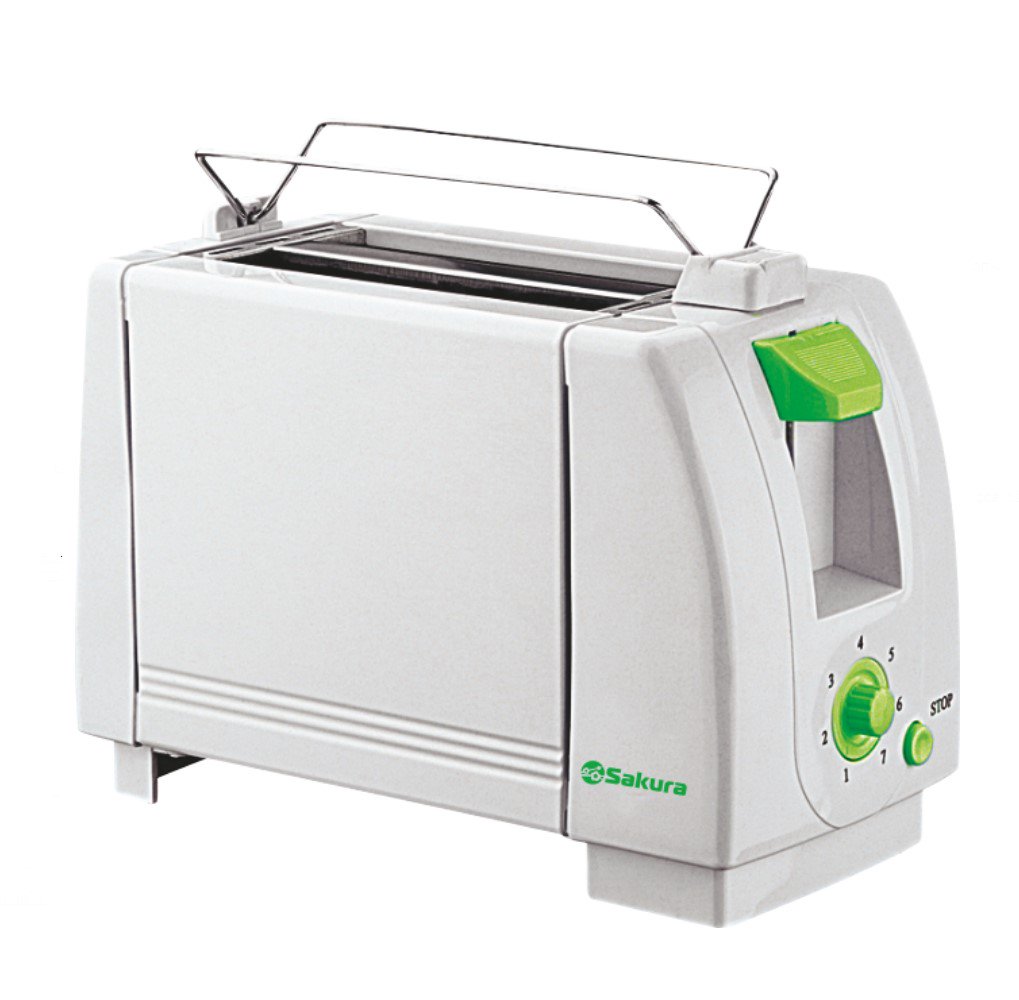 Тостер Sakura SA-7600G белый купить,NaN