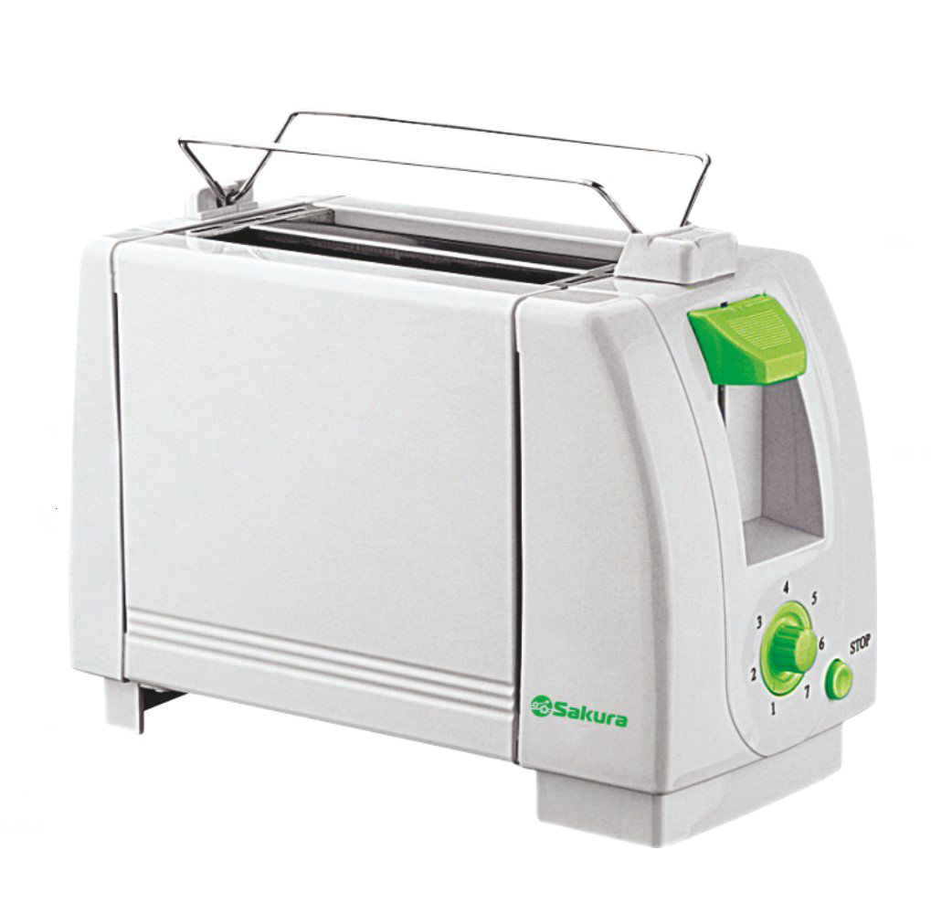 Тостер Sakura SA-7600G белый купить,NaN