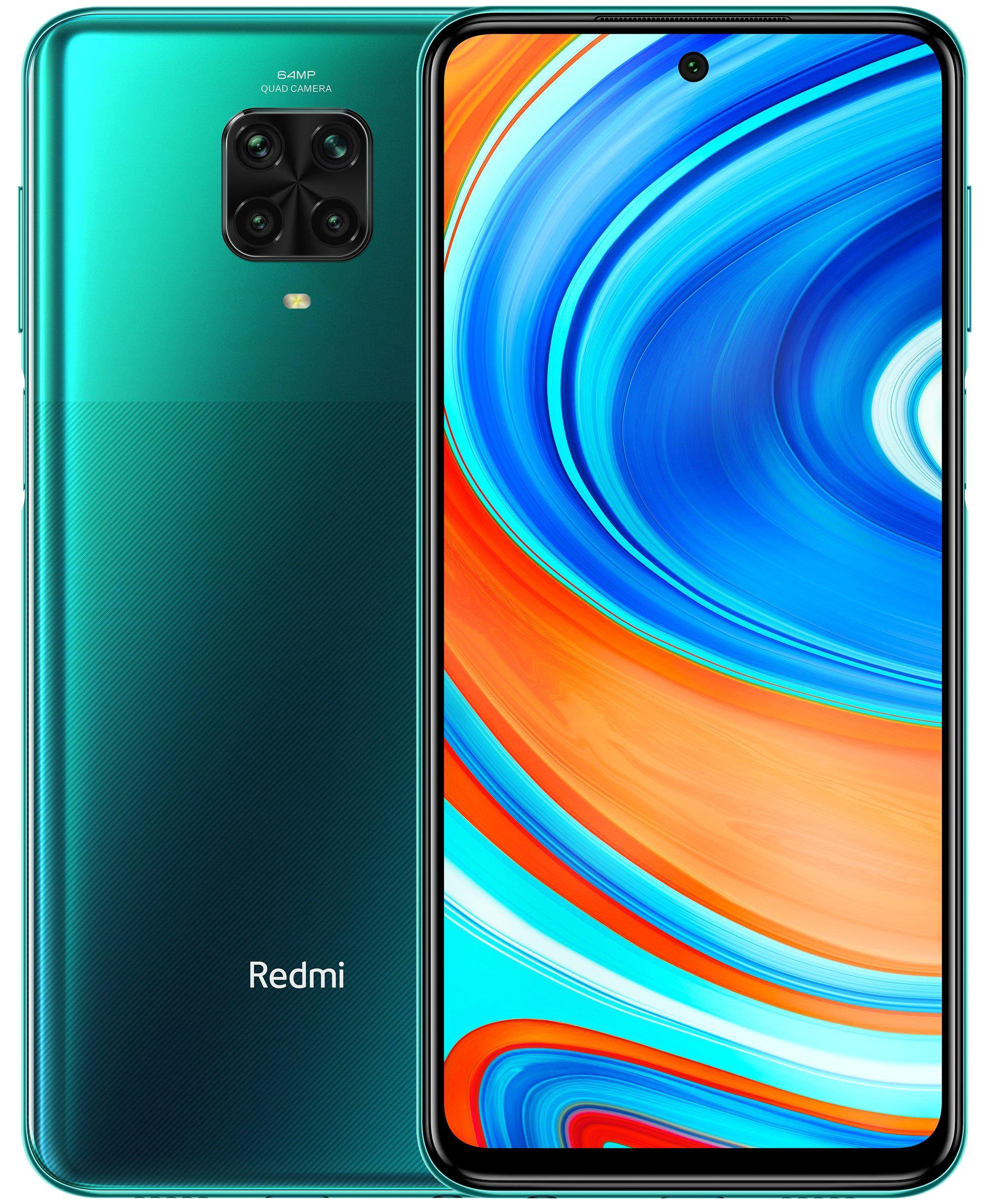 Смартфон Xiaomi Redmi Note 9 Pro 64Gb Green купить,NaN