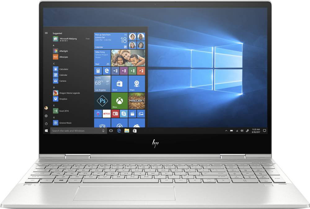 Ноутбук HP ENVY x360 15-dr1000ur 9PU32EA Silver