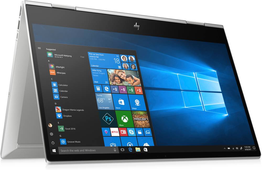 Ноутбук HP ENVY x360 15-dr1000ur 9PU32EA Silver