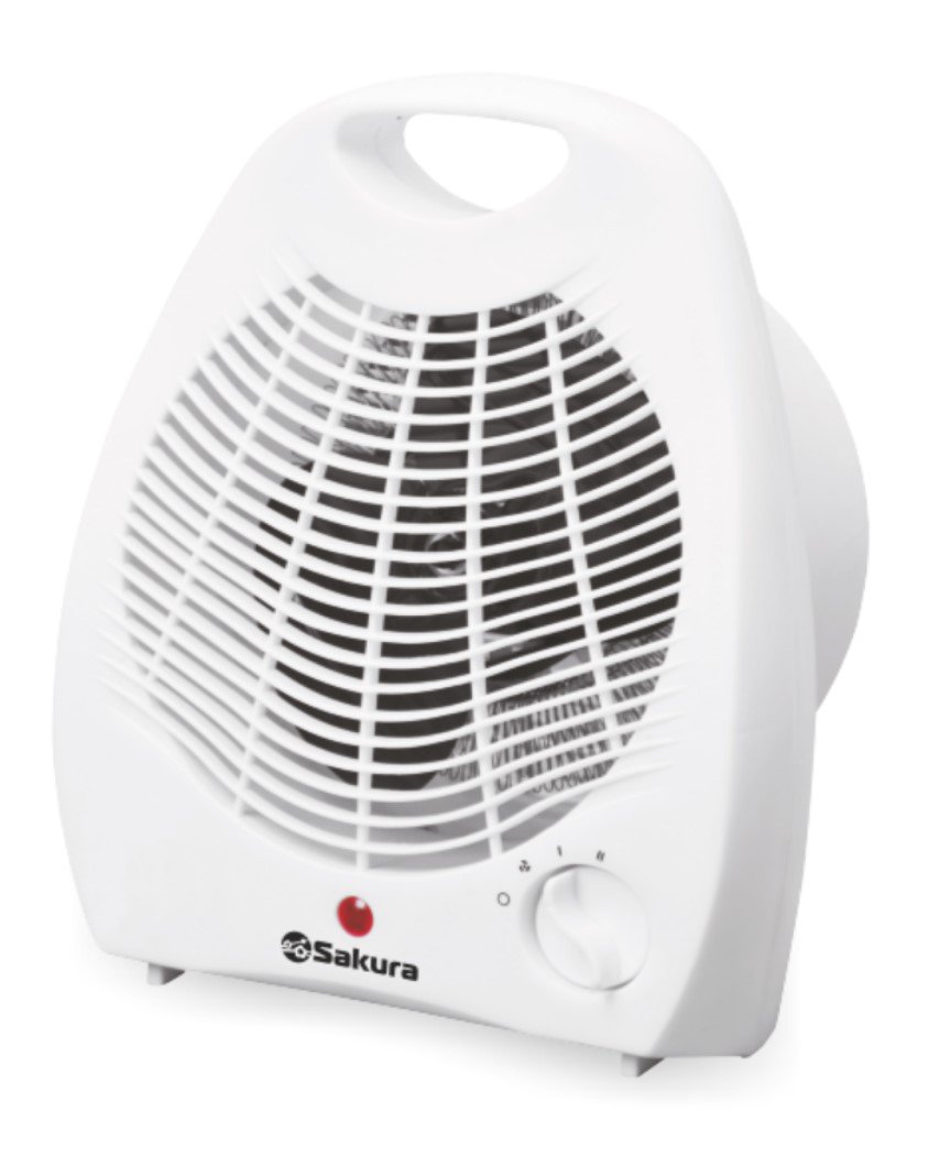 Тепловентилятор Sakura SA-0501 белый купить,NaN