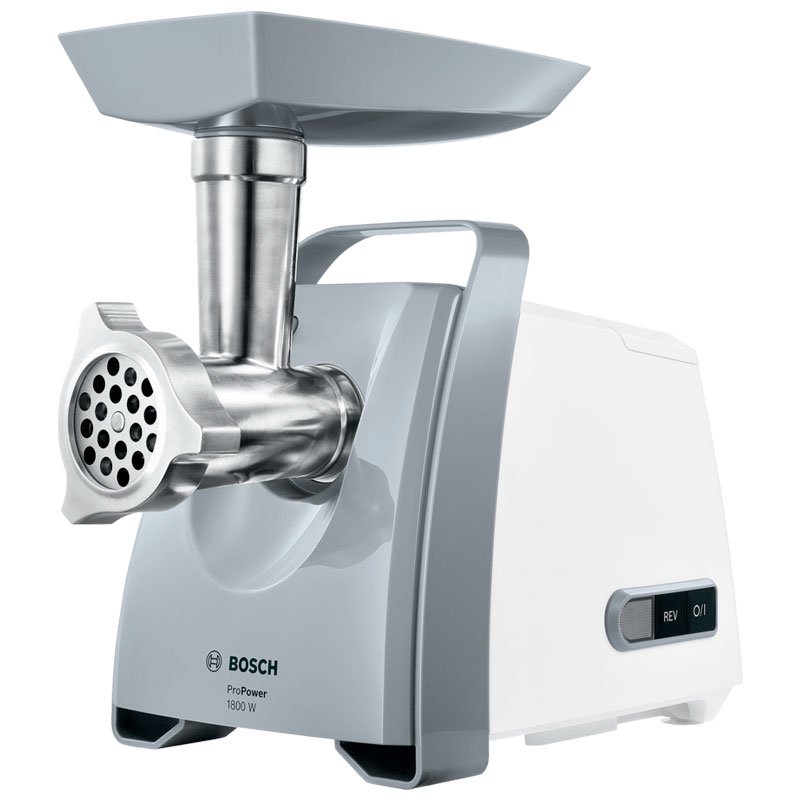 Мясорубка Bosch MFW66020 бело-серая