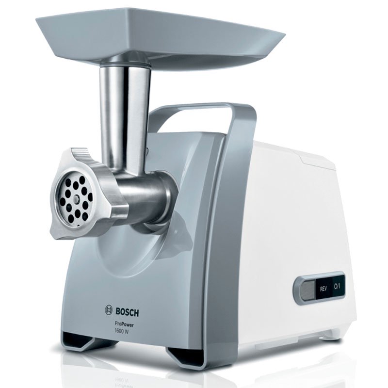 Мясорубка Bosch MFW45020 бело-серая