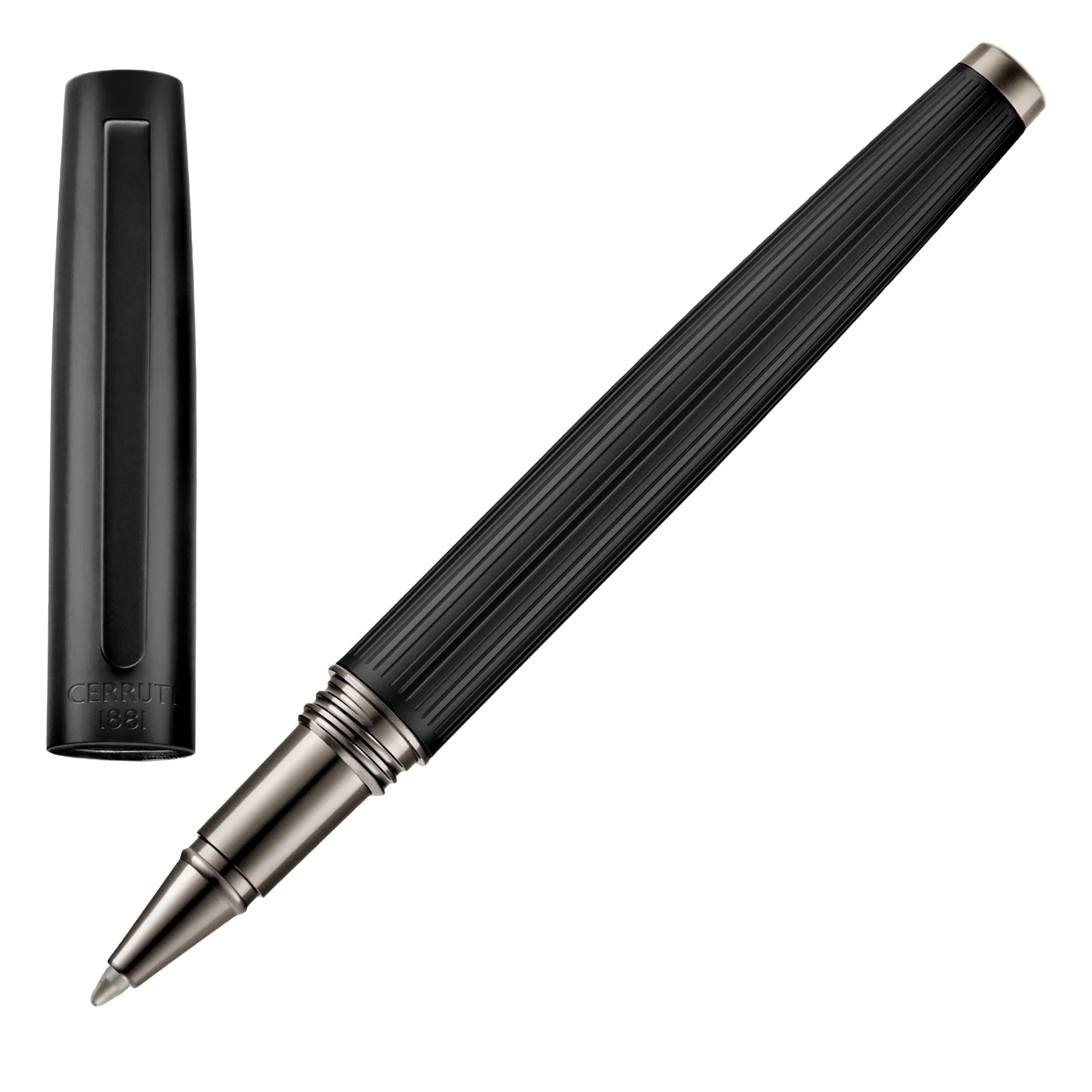 Ручка-роллер Cerruti 1881 Jefferson NSV6275A черная