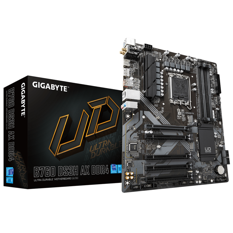 Материнская плата Gigabyte B760 DS3H AX DDR4 купить,0