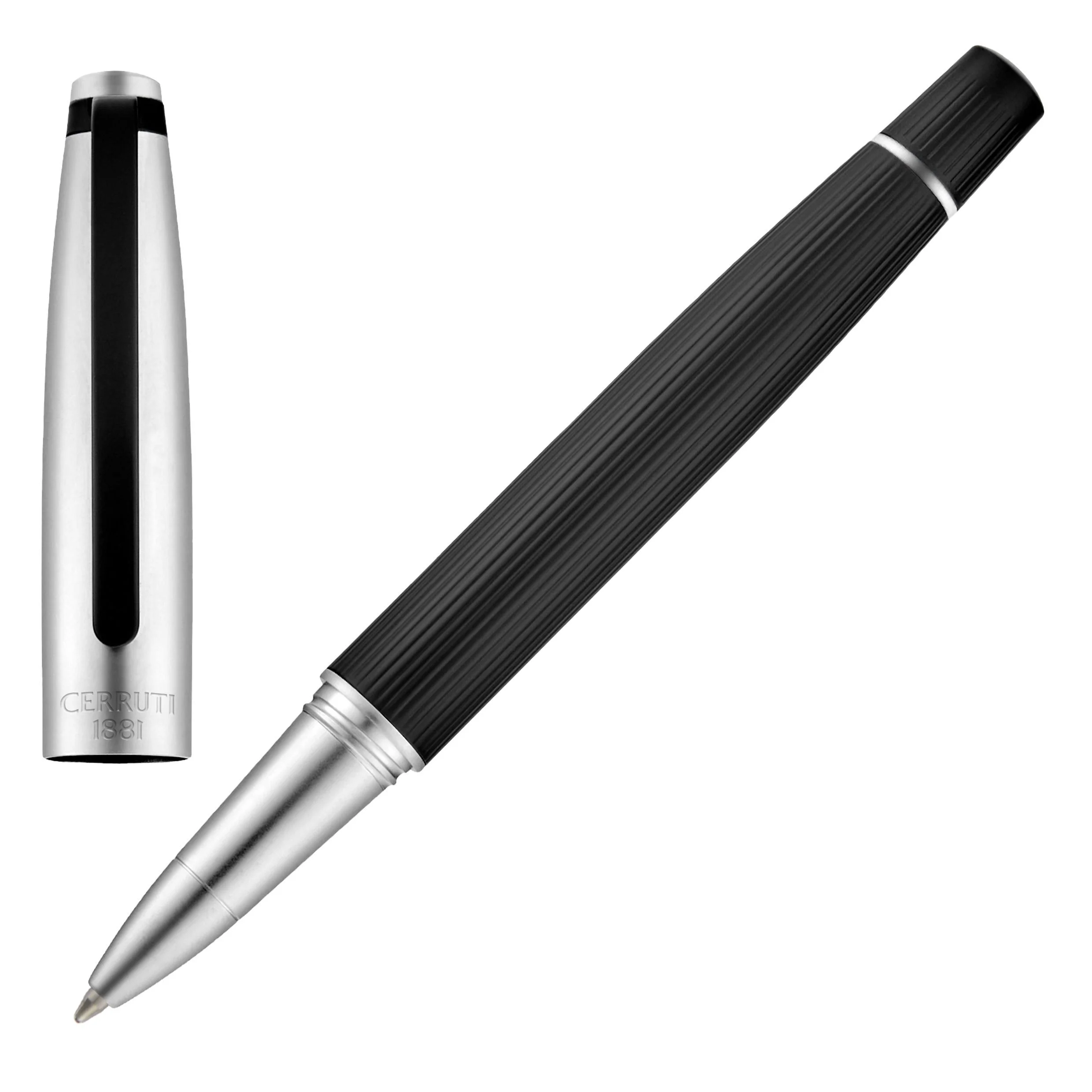 Ручка-роллер Cerruti 1881 Benson NSC6635B черная