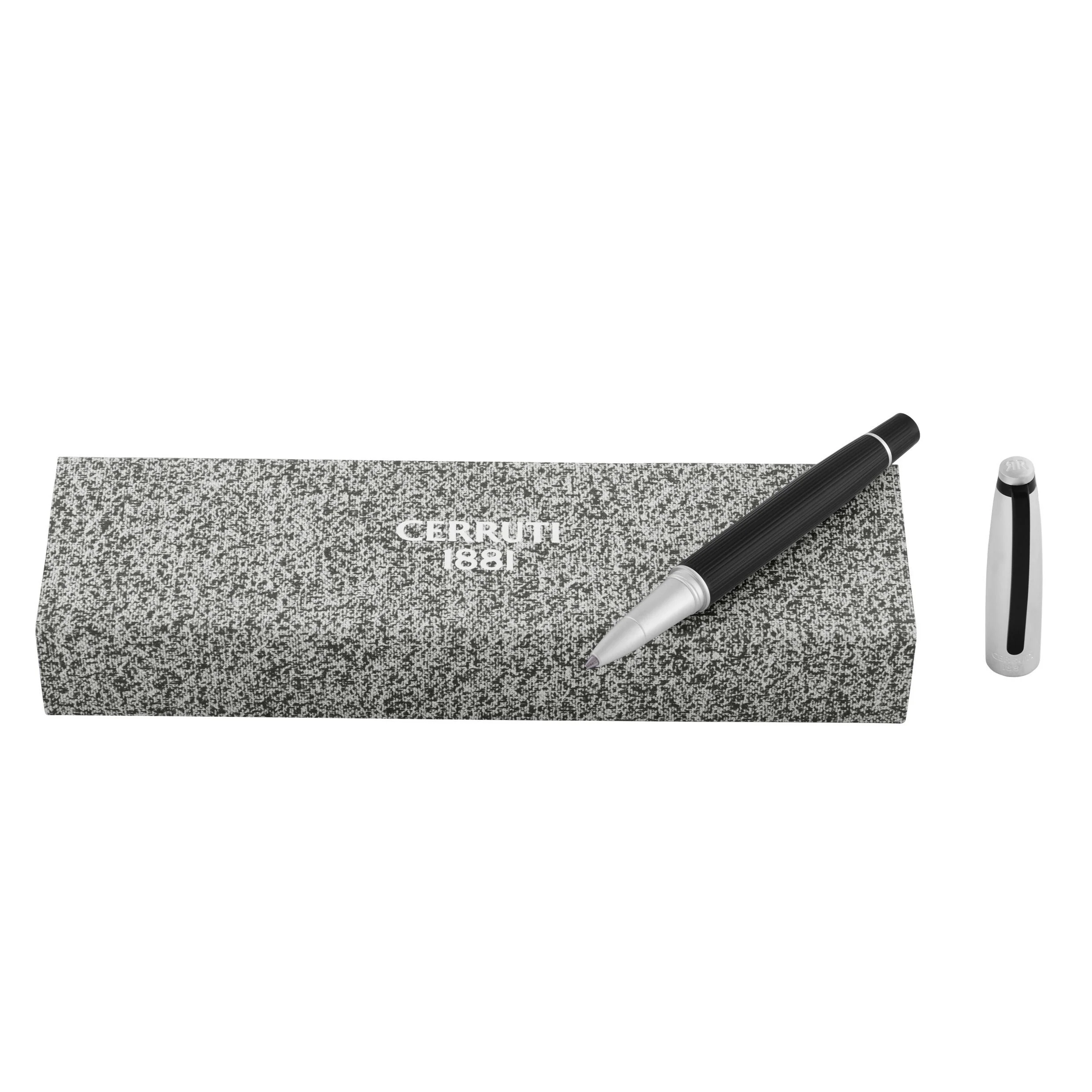 Ручка-роллер Cerruti 1881 Benson NSC6635B черная купить,45000