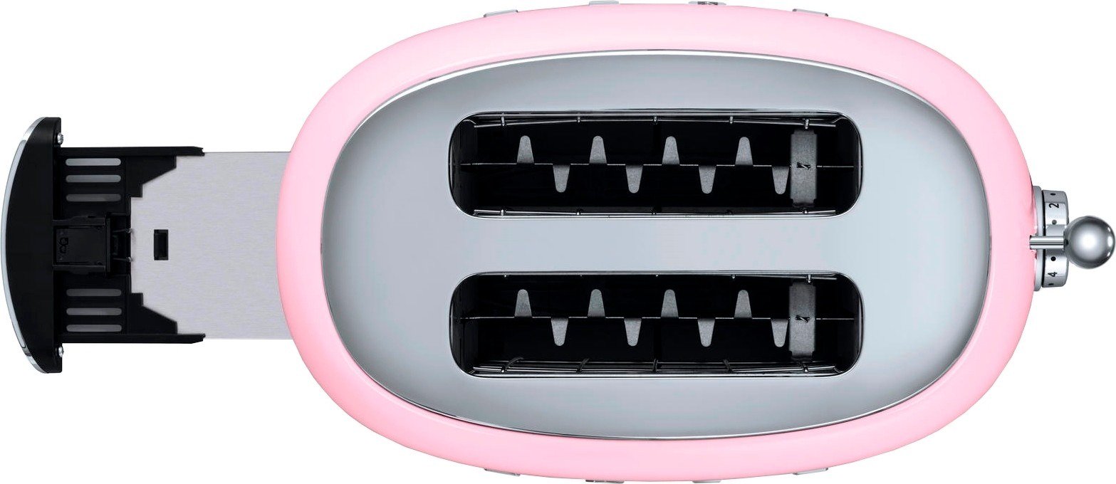 Тостер Smeg TSF01PKEU розовый купить,0