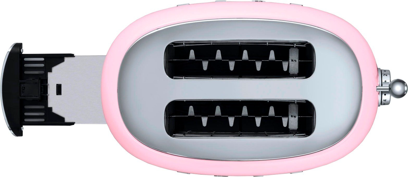 Тостер Smeg TSF01PKEU розовый купить,NaN
