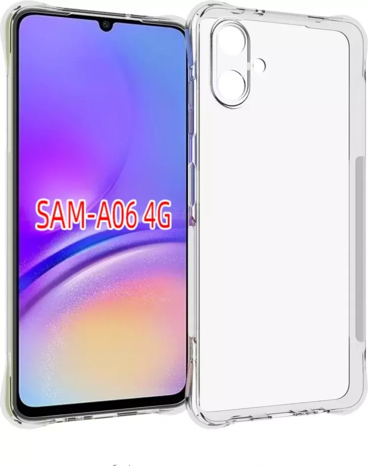 Чехол A-Case для Galaxy A06 прозрачный