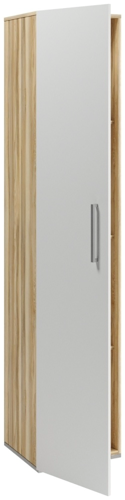 Шкаф Мебель Азии Авила 40x193.6x37см коричнево-белый