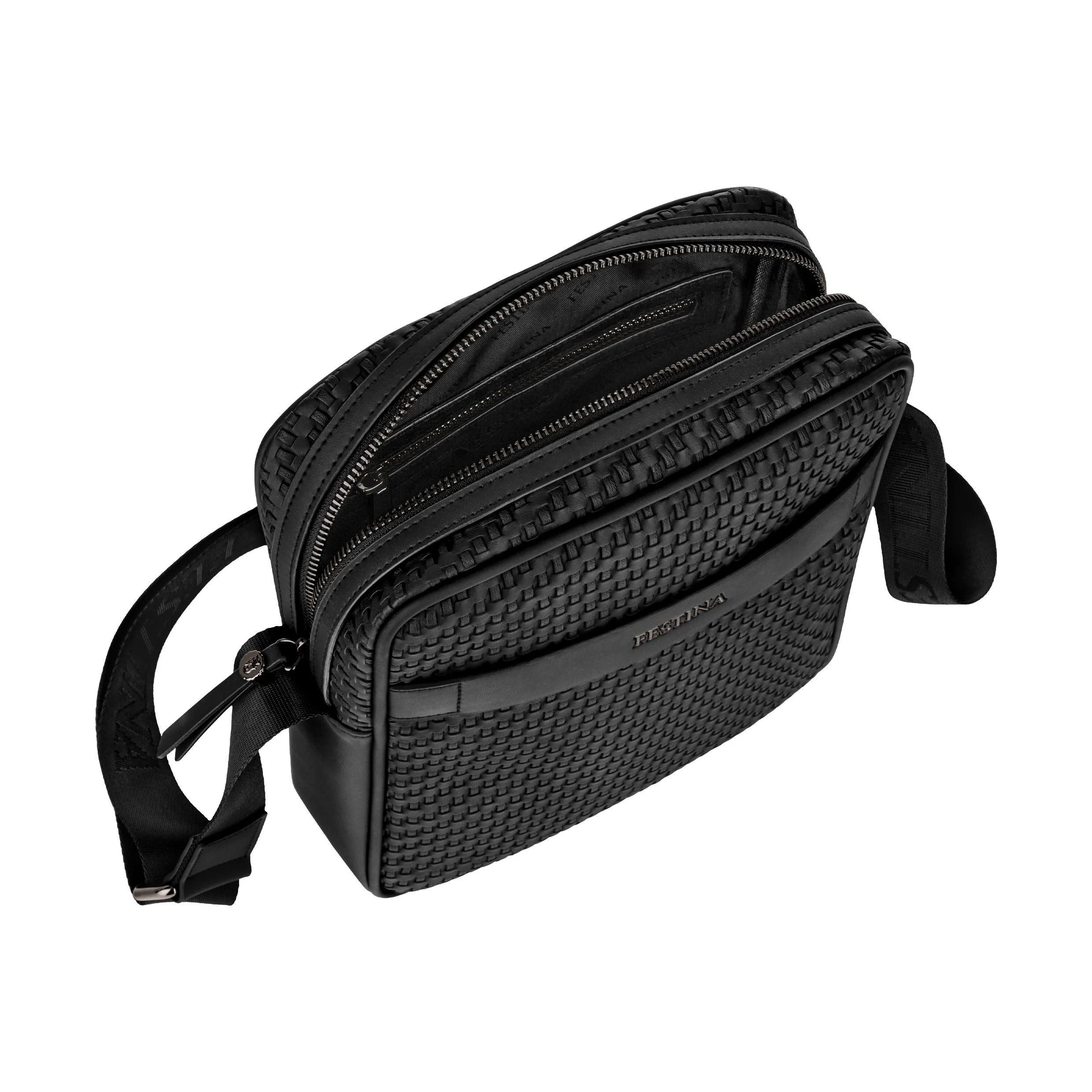Сумка мессенджер Festina Interlace Black FTR629A, черная