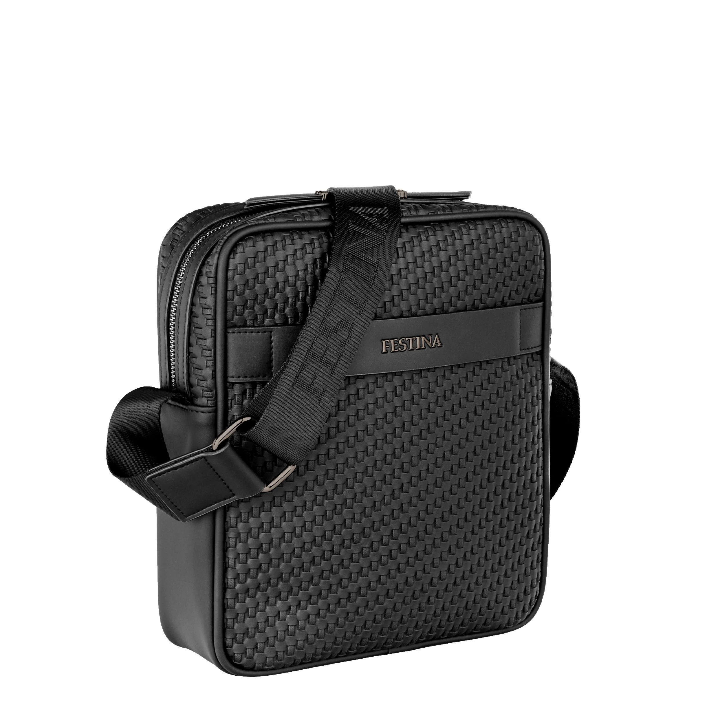Сумка мессенджер Festina Interlace Black FTR629A, черная - ForteMarket Сумка мессенджер Festina Interlace Black FTR629A, черная купить,69000