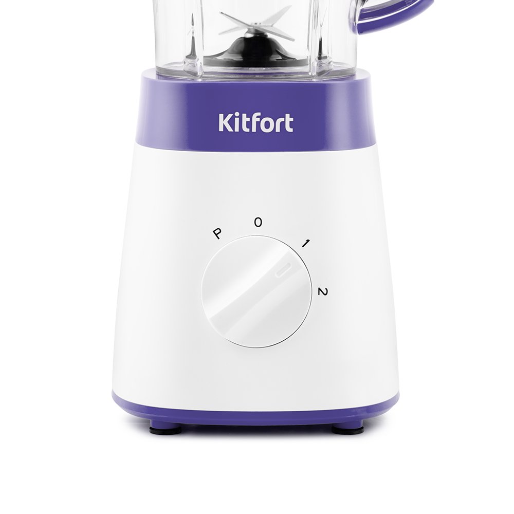 Блендер Kitfort KT-3031-1 бело-фиолетовый купить,NaN
