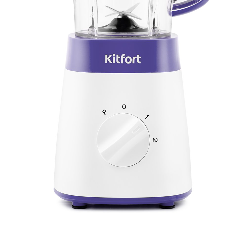 Блендер Kitfort KT-3031-1 бело-фиолетовый купить,NaN