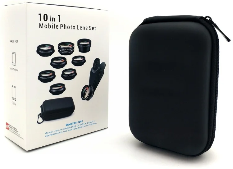 Смарт-линзы для смартфона XH-1001 Black 10 шт/уп - ForteMarket Смарт-линзы для смартфона XH-1001 Black 10 шт/уп купить,0