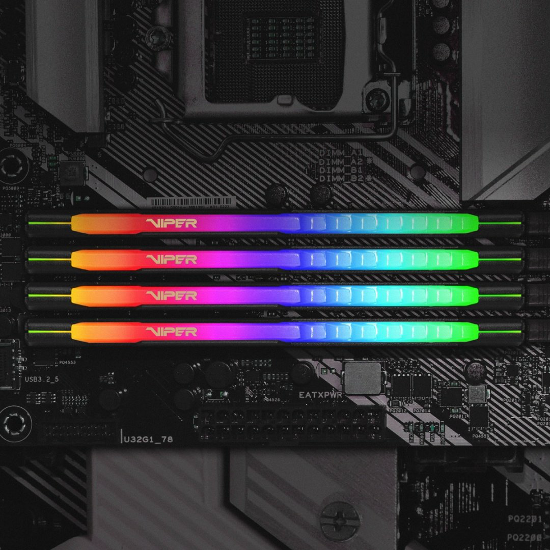 Оперативная память Patriot Viper Steel RGB PVSR48G360C0 8 Гб купить,NaN