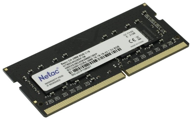 Оперативная память Netac Basic NTBSD4N26SP-08 8 Гб