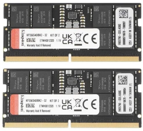Оперативная память Kingston KF556S40IBK2-32 32 Гб