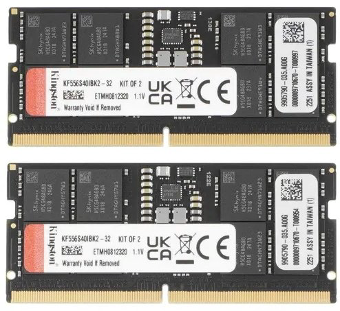 Оперативная память Kingston KF556S40IBK2-32 32 Гб купить,NaN