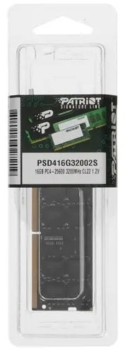 Оперативная память Patriot PSD416G32002S 16 Гб купить,NaN