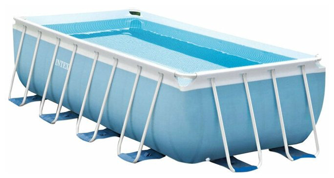 Каркасный бассейн Intex 26788 голубой купить,NaN