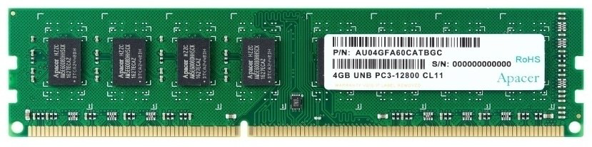 Оперативная память Netac DDR3 BASIC NB3L-1600 4 Гб купить,NaN