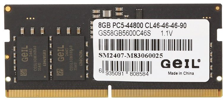 Оперативная память Geil GS58GB5600C46S 8 Гб купить,NaN