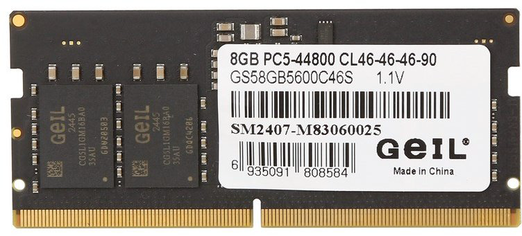 Оперативная память Geil GS58GB5600C46S 8 Гб купить,NaN