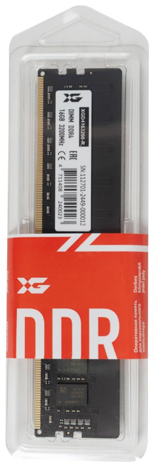 Оперативная память XG XGD4163200-R 16 Гб купить,NaN