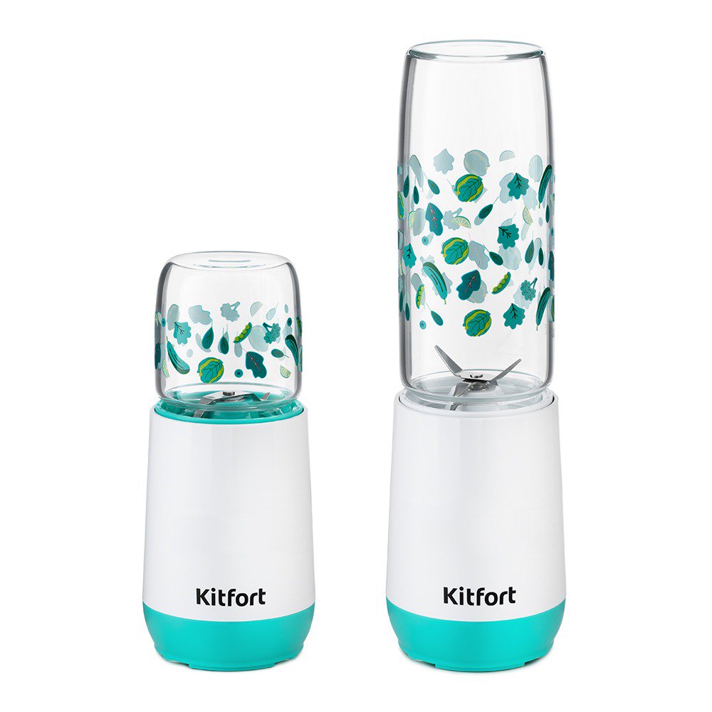 Блендер Kitfort KT-3043-3 бирюзовый купить,NaN