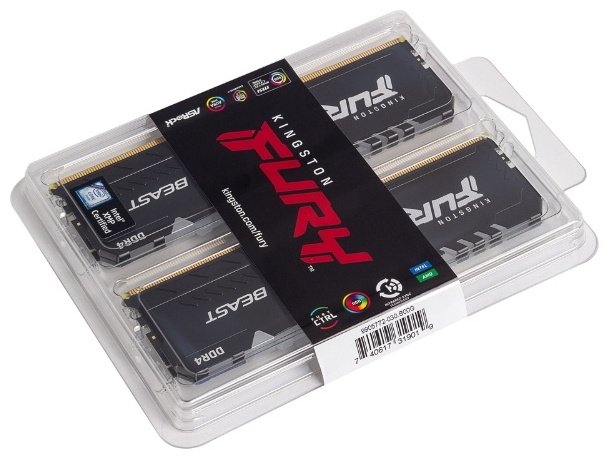 Оперативная память Kingston KF432C16BBAK2/16 16 Гб купить,NaN